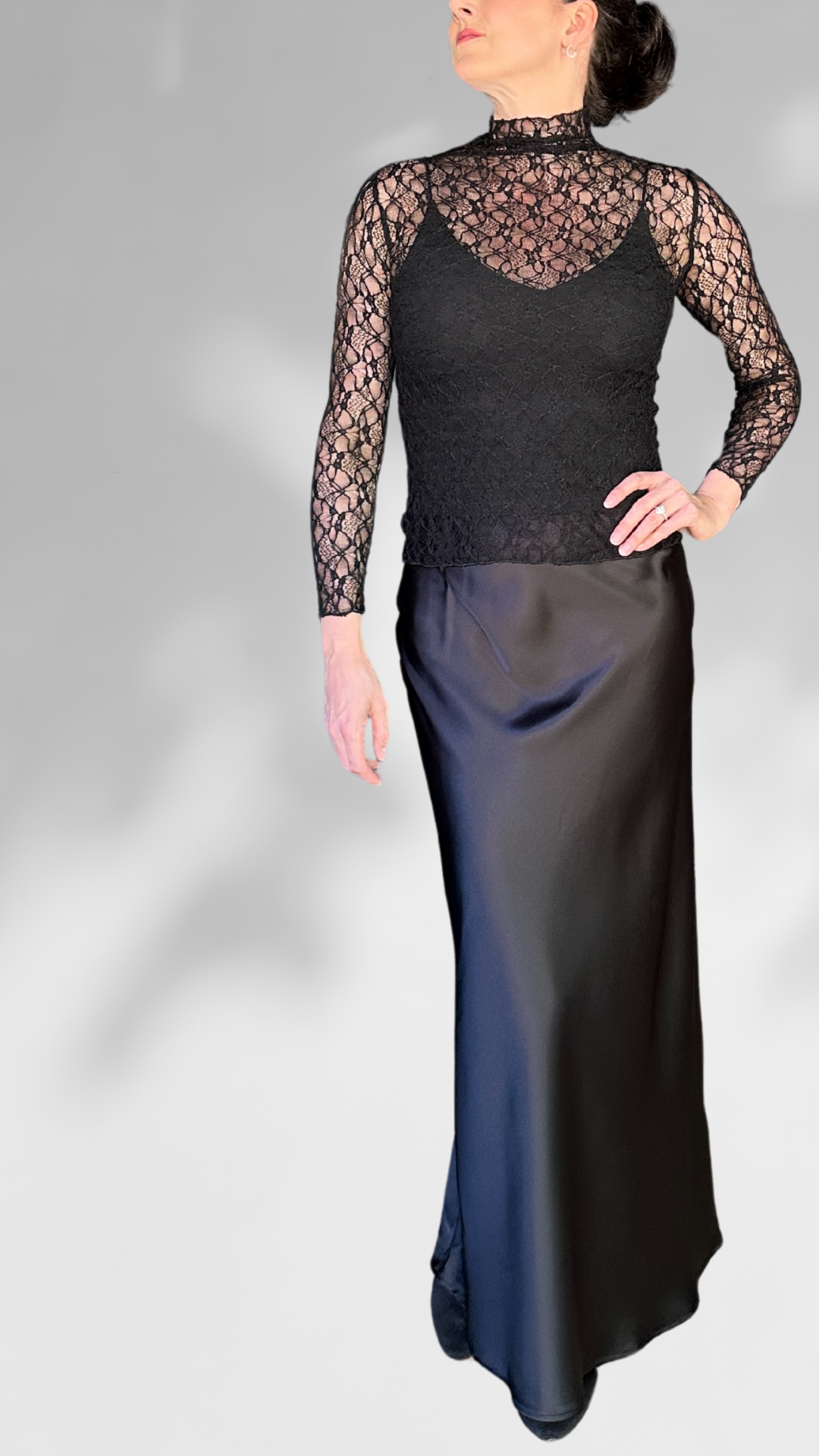 The Luna Satin Skirt