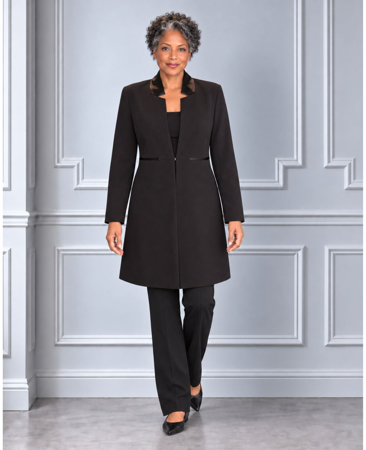 Long-line Blazer | Formal Jacket for Female Conductors
