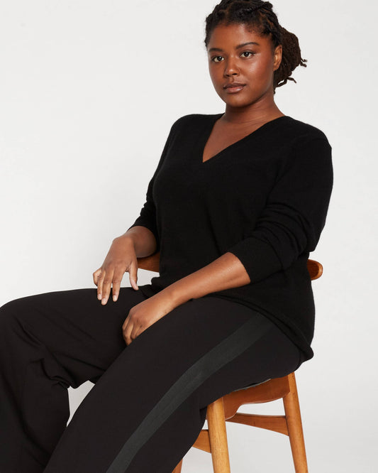 Stephanie Wide Leg Tux Pants by Universal Standard - Plus Size