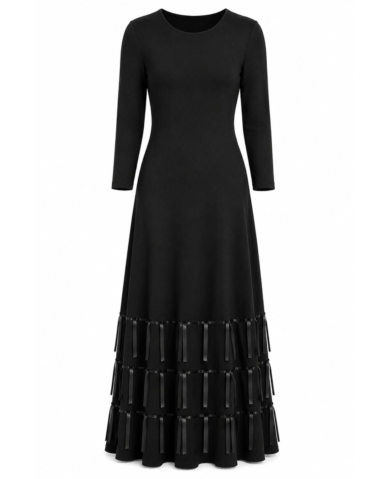 The Tied & True Dress | Adjustable Length Black Dress for Musicians