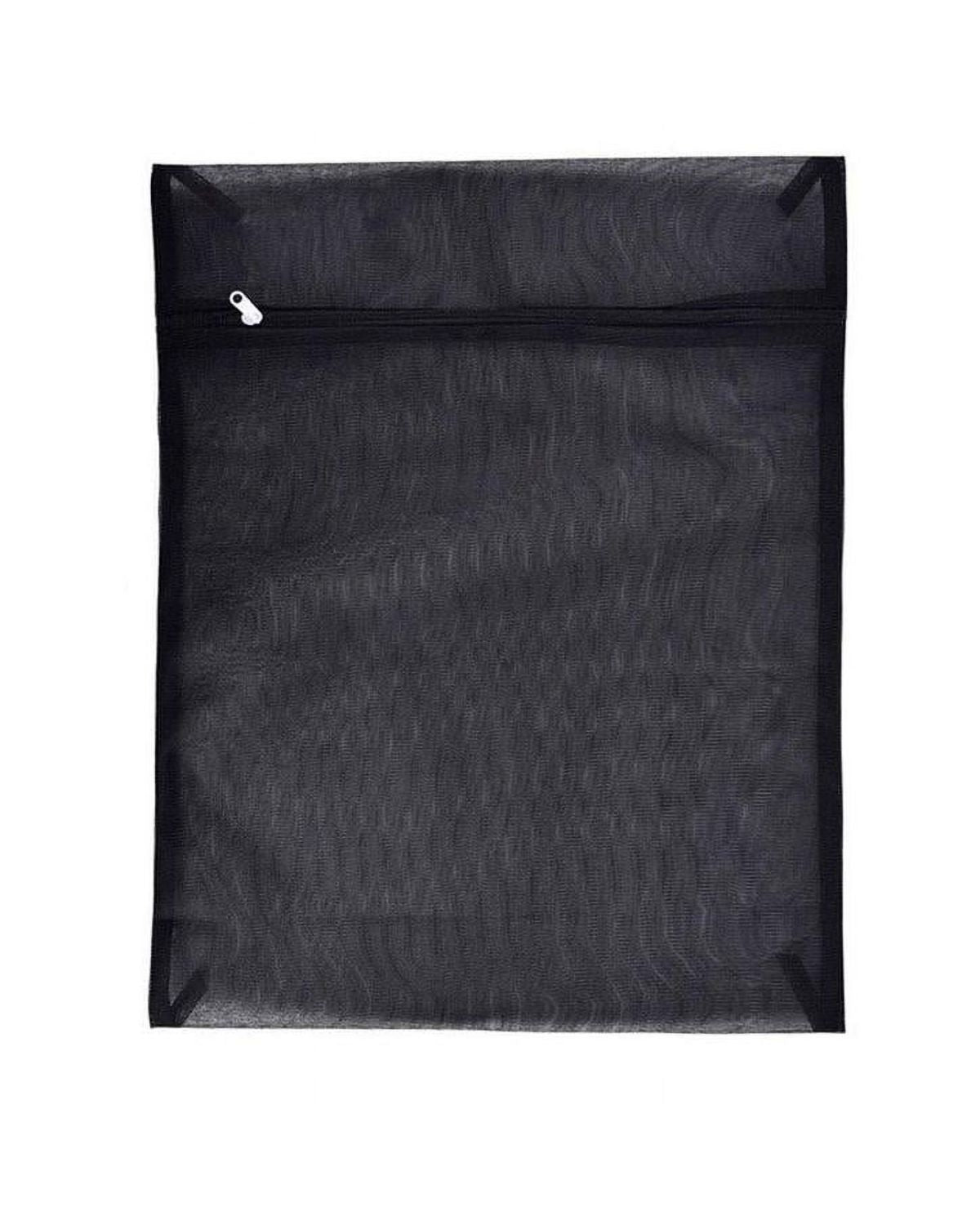 Mesh Laundry Bag for Concert Black Clothing – Zippered Wash Bag (40 × 50 cm)