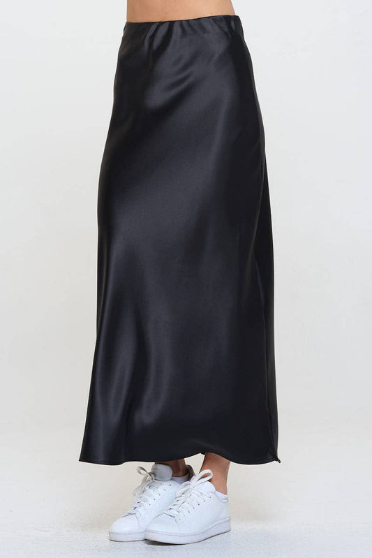 The Luna Satin Skirt