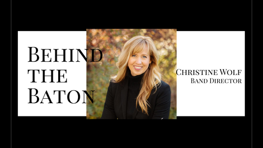 Behind the Baton - Christine Wolf