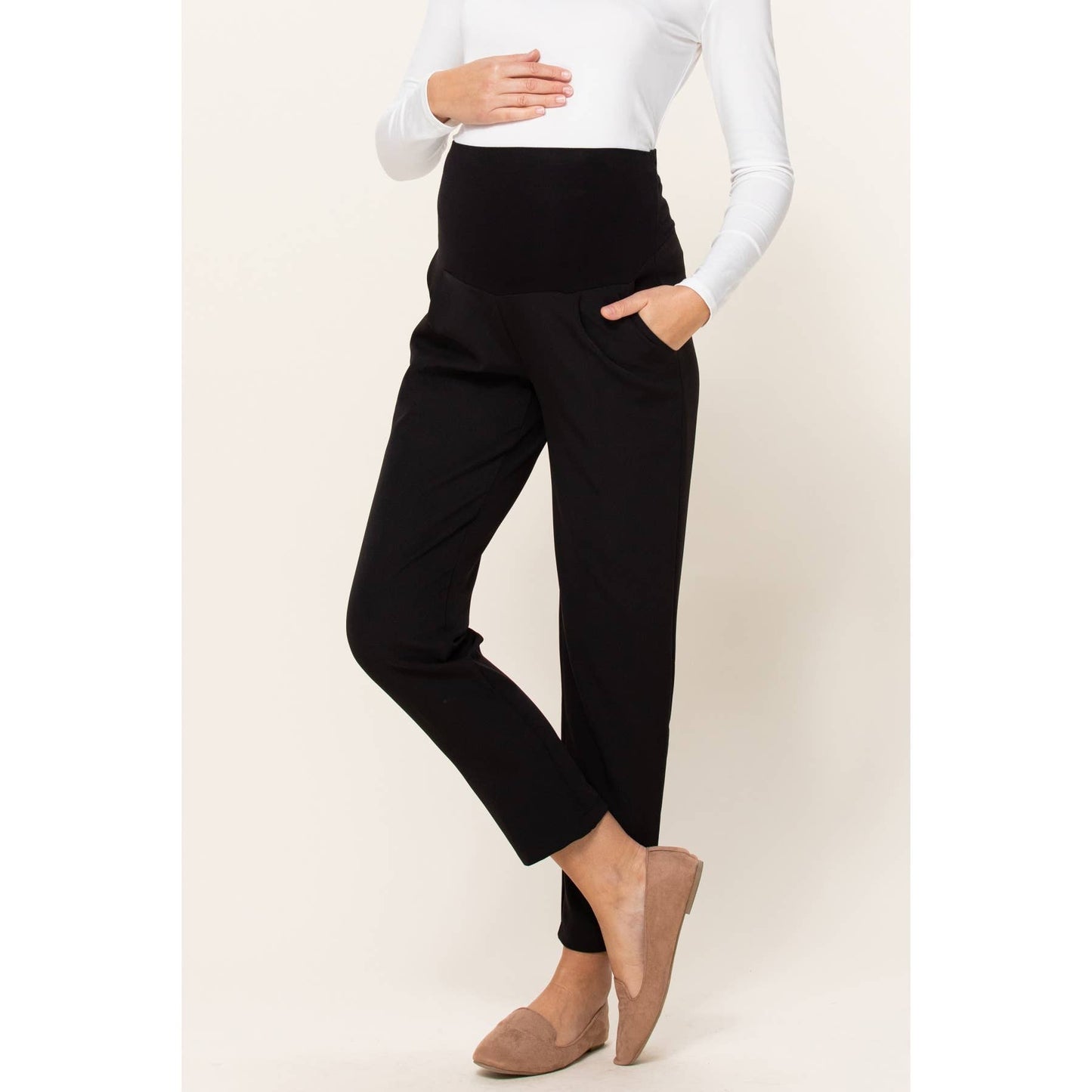Marlow Maternity Pants - Full Panel