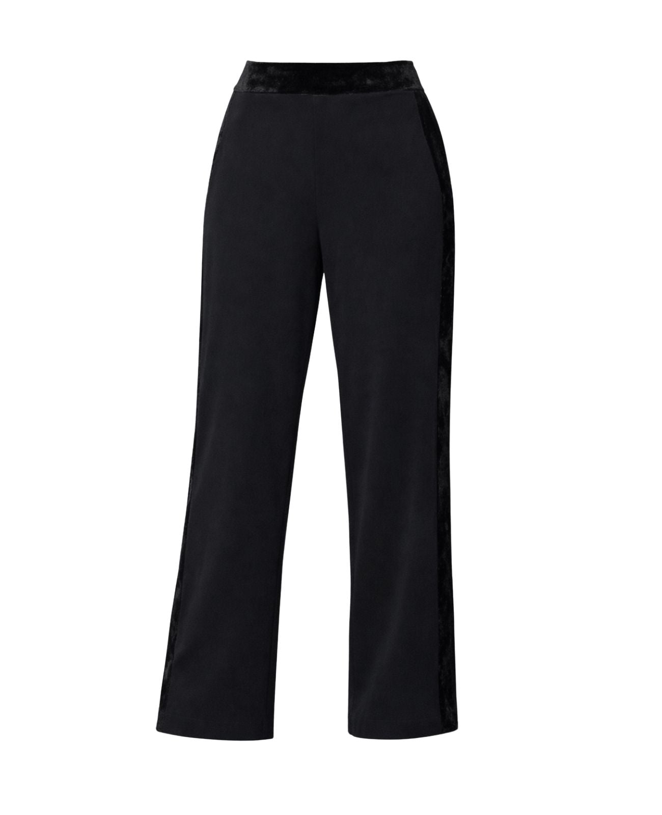 Velvet Top and Trad Tux Pant Set