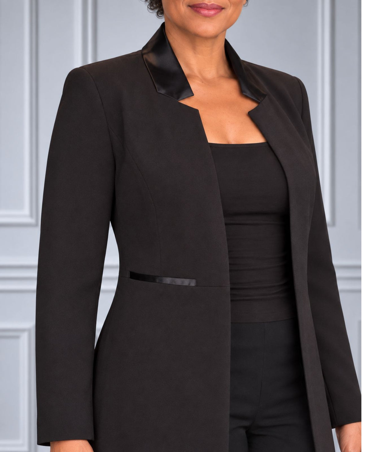 Long-line Blazer | Formal Jacket for Female Conductors