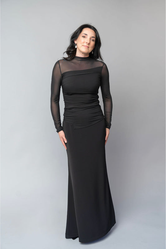 formal length skirt for choir, concert band and orchestra musicians.