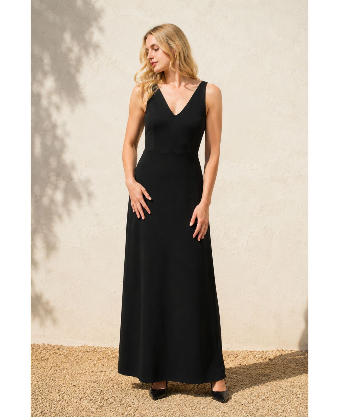 Better-Than-A-Slip Dress – Versatile Concert Black Maxi Dress