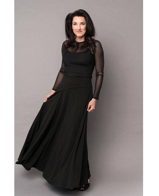 Formal Black Skirts for Musicians | Blackstrad Concert Attire Formal Black Skirts for Musicians | Blackstrad Concert Attire