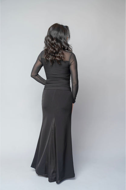 formal length skirt for choir, concert band and orchestra musicians.