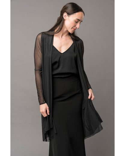 Mesh Cardigan