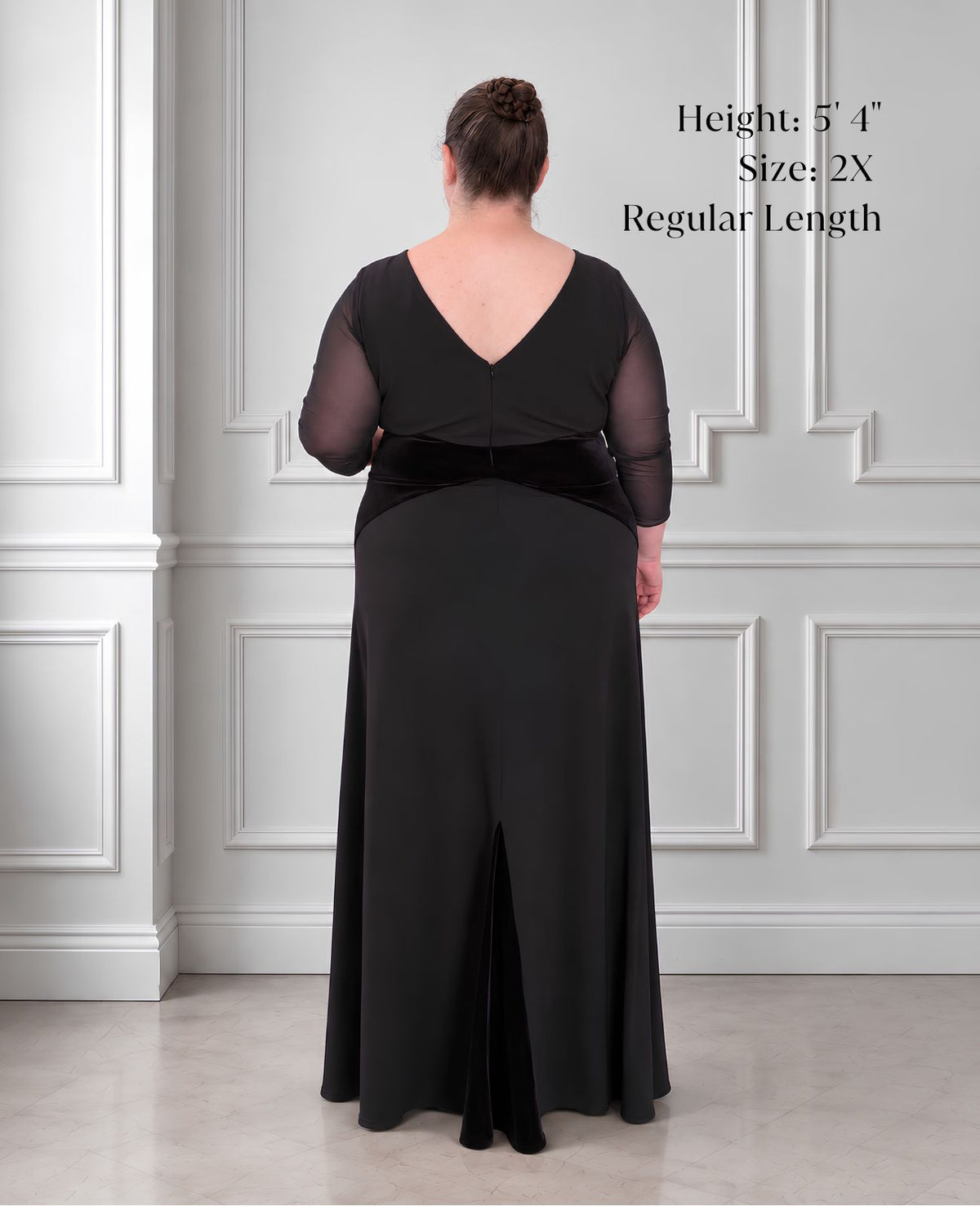 plus size choir dresses