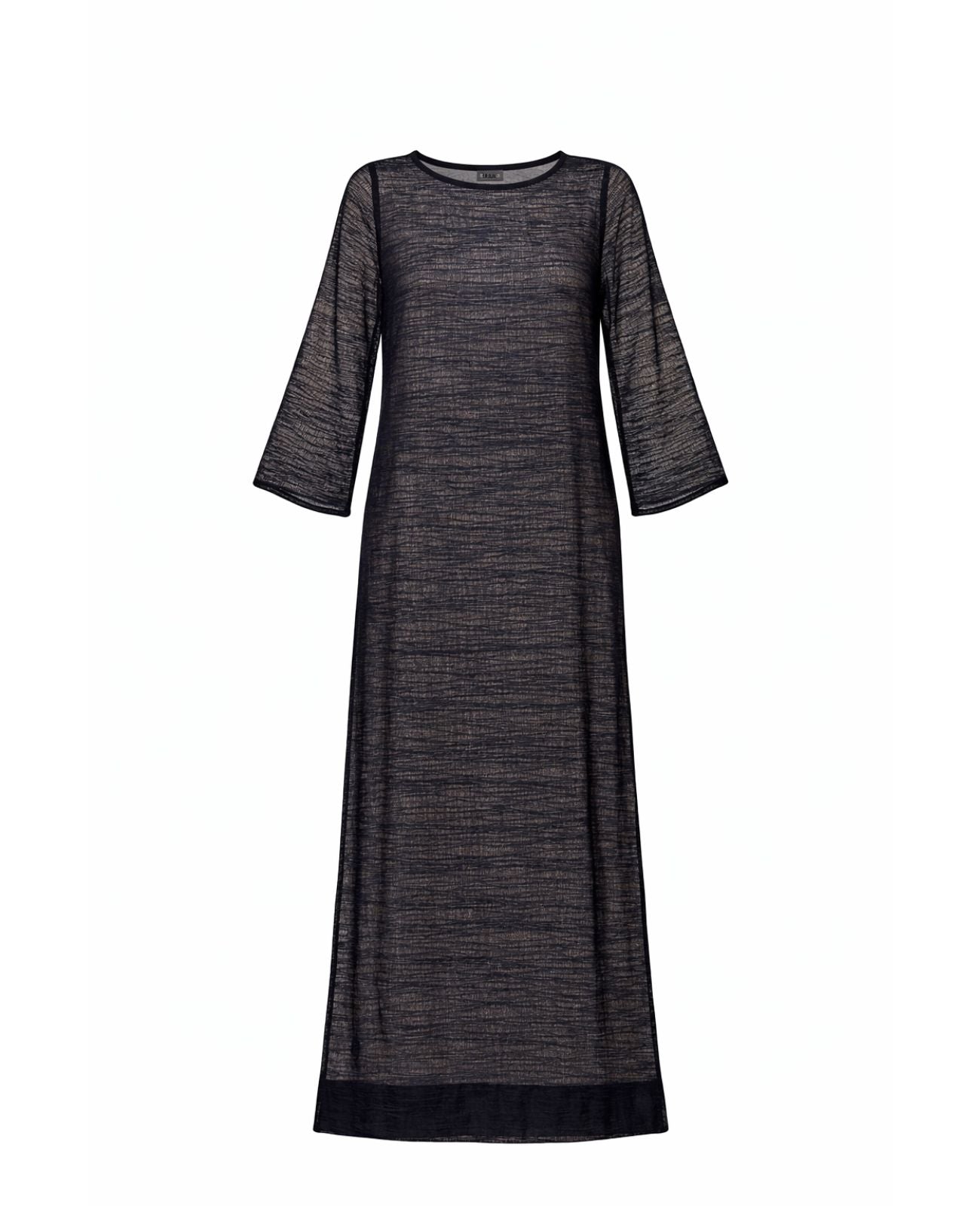 Slip Dress and Boxy Sheer Overlay | Concert Black Dress for Musicians