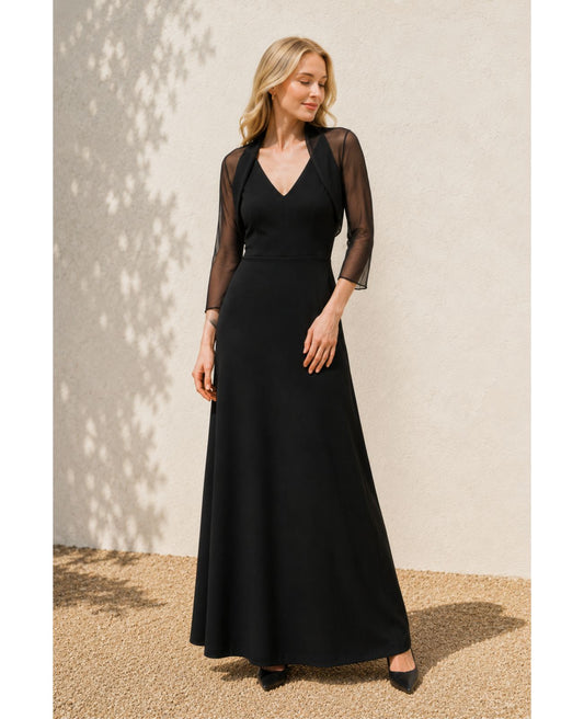 Slip Dress and Bolero Set