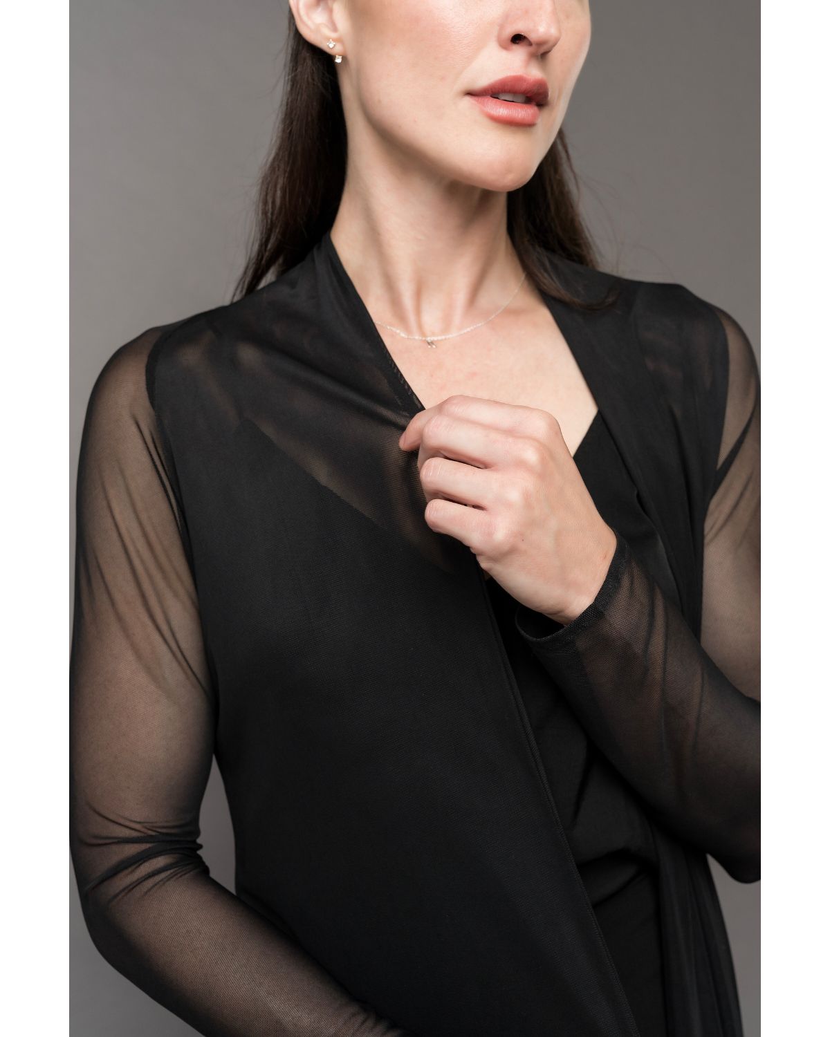 The Mesh Cardigan