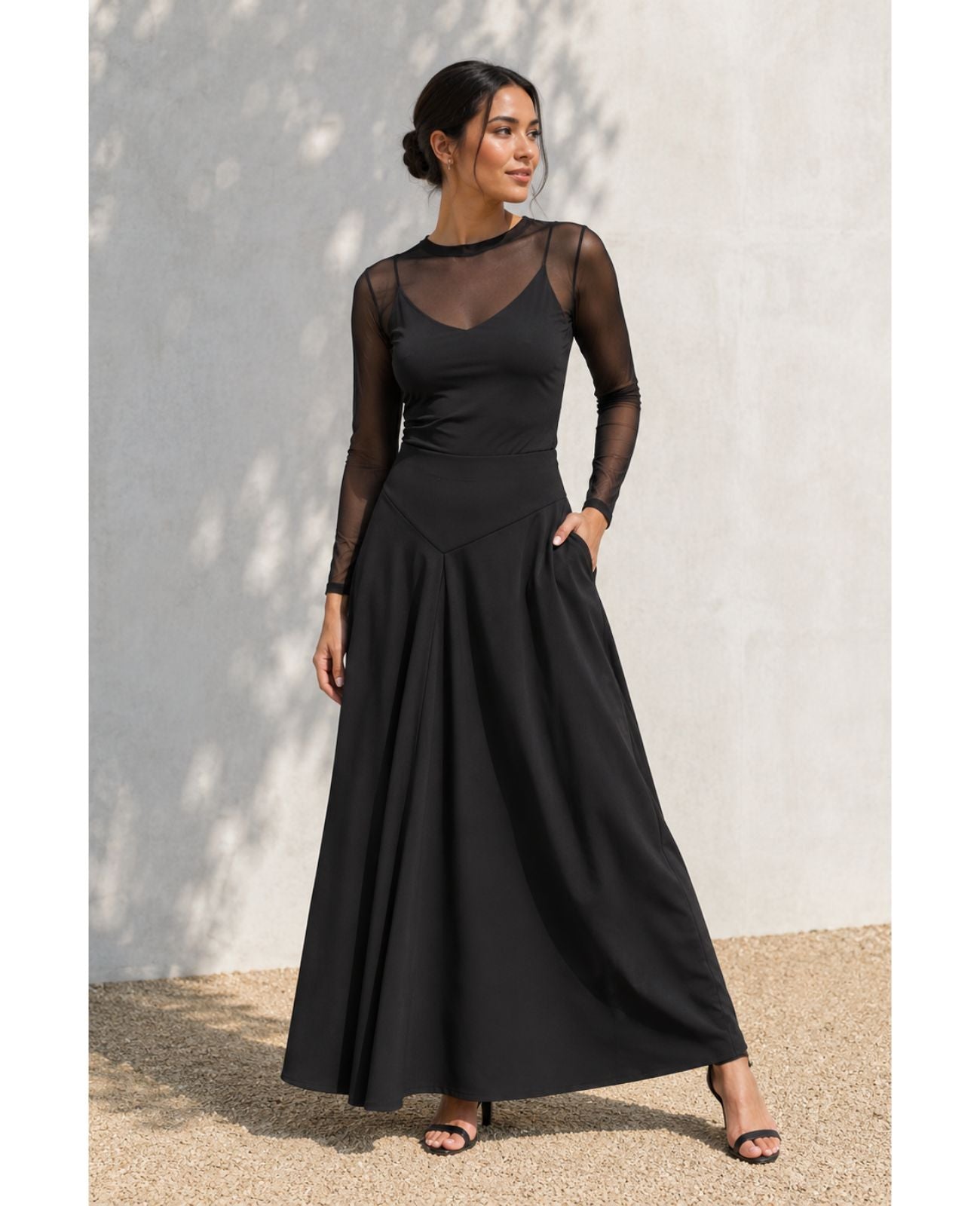 concert black dress Shadi Mini in Ideal for concert My Black Parade Outfit: