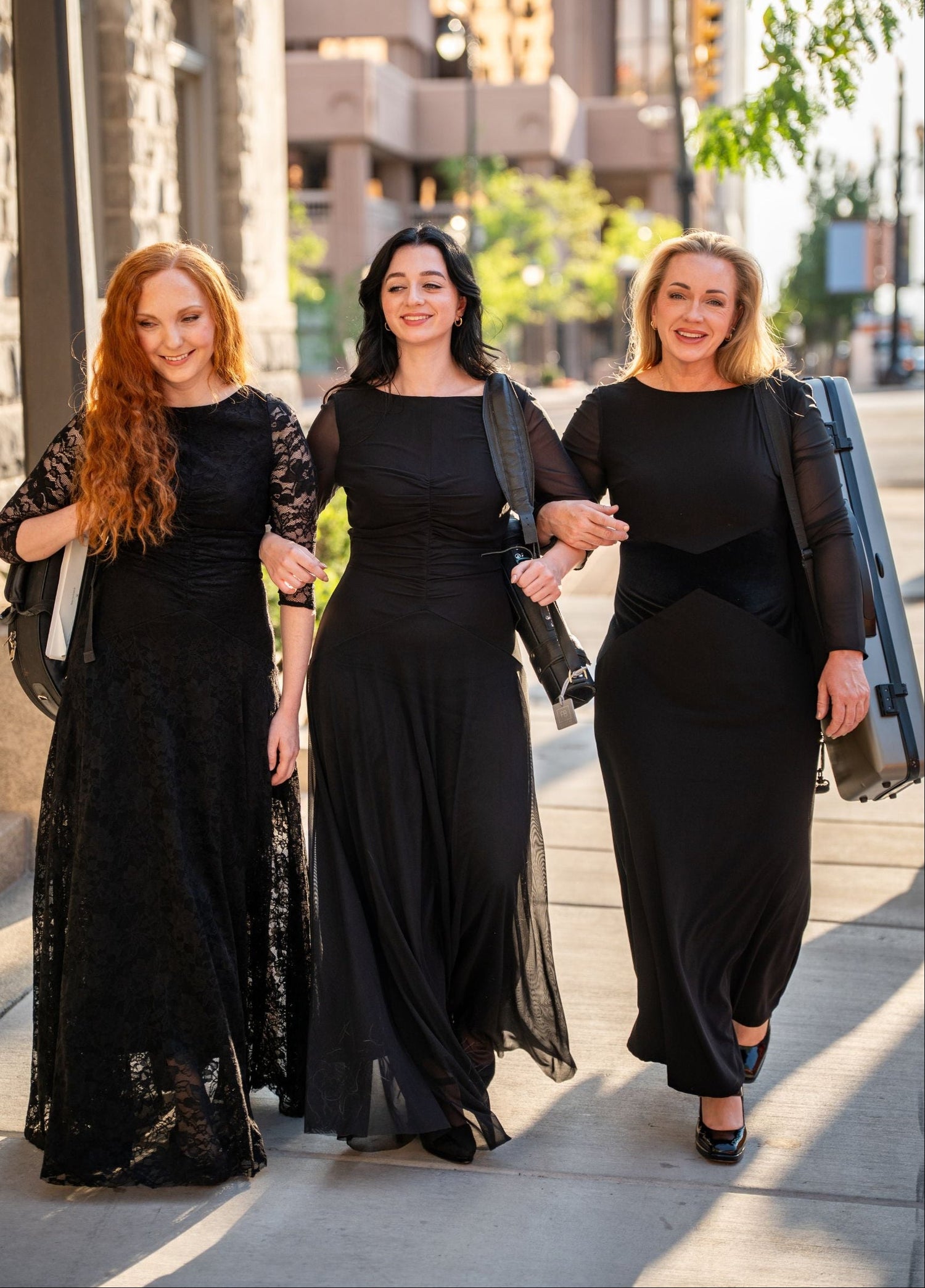 concert black dresses for ensembles