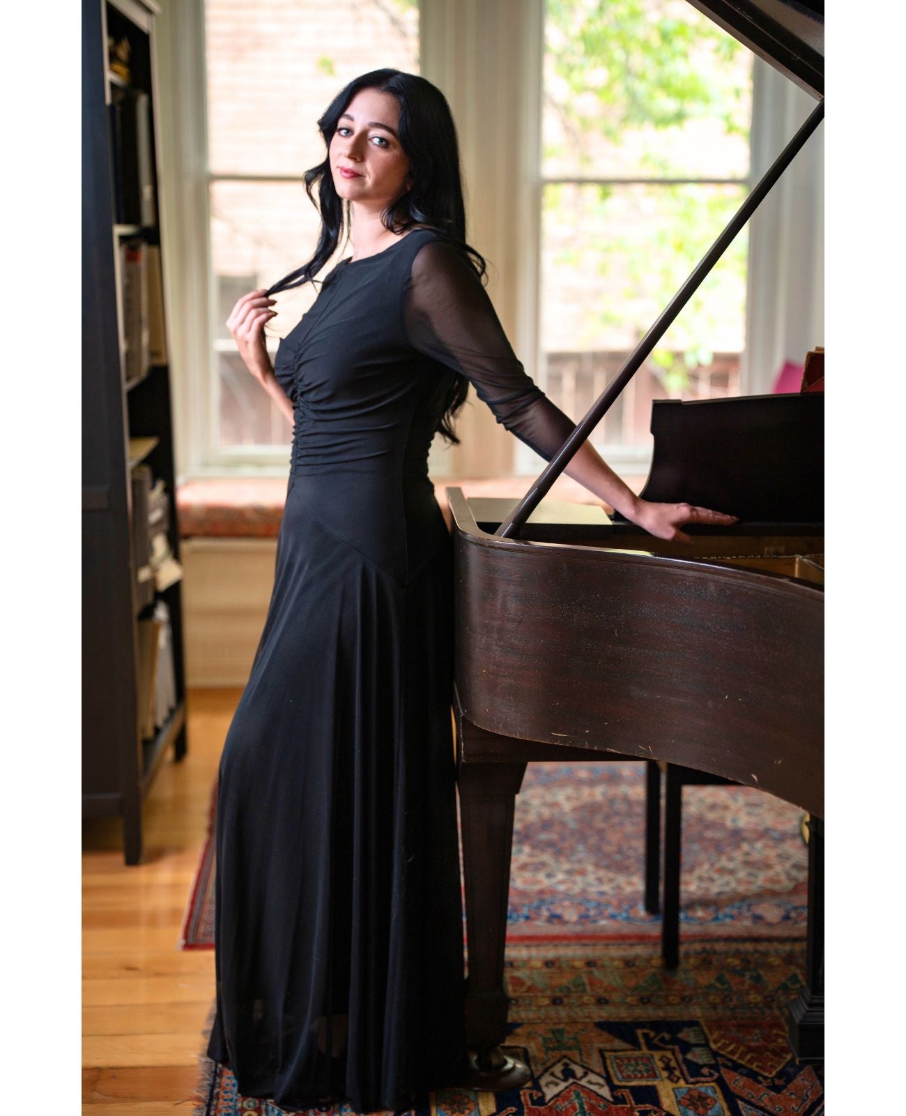 The Clara Dress | A-line Concert Black dress for Musicians in Choir and Orchestra