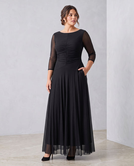 formal black dress for musicians in choir and orchestra