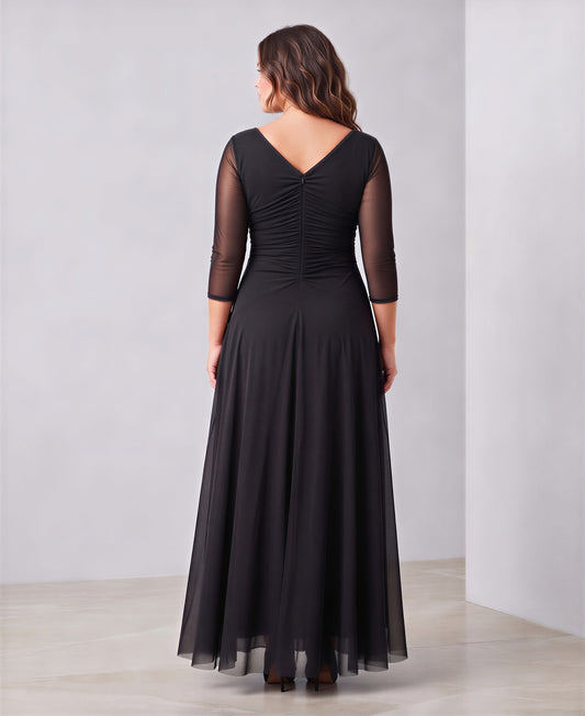 The Clara Dress | A-line Concert Black dress for Musicians